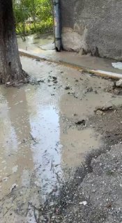 💬 Здравствуйте, не прошло и года как в этом месте устраняли утечку, сейчас прорвало в том же месте. Видова 81 А торец дома. Поток воды огромный